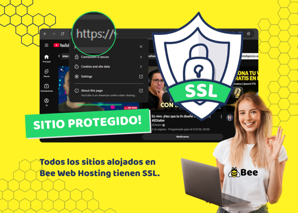 SSL sitio protegido
